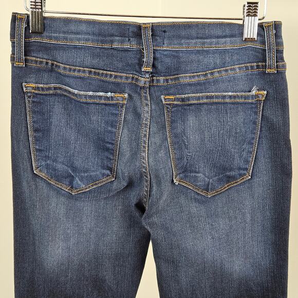 Judy Blue Skinny Mid Rise Ankle Blue Denim Jeans | Women's 7 / 28 - Picture 11 of 16